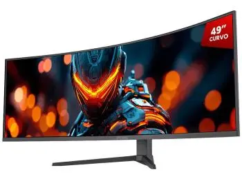 Monitor PCYES 49" Z-Max Z49c Curvo LED VA DQHD Super Ultrawide 5K (5120x1440 / 120Hz / 1ms / sRGB 100% / Speaker) - PMGZ49C144BV