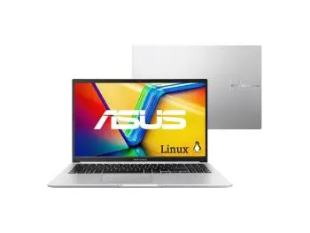 Notebook ASUS Vivobook 15 M1502, AMD Ryzen 7 5825U, 16GB RAM, 512 GB SSD, 15.6, FHD, Cool Silver, Windows 11 PRO