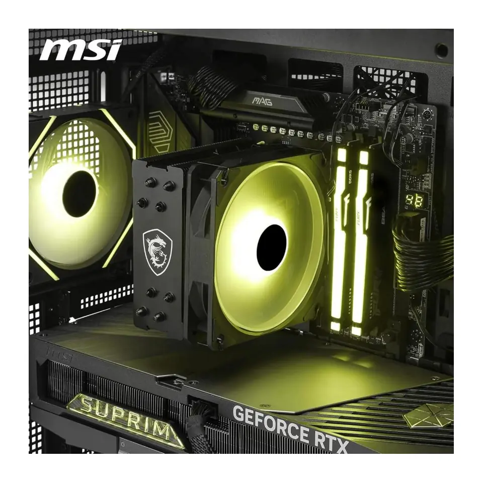 CPU Cooler MSI Corefrozr AA13 ARGB - Preto — HARDSTORE Informática