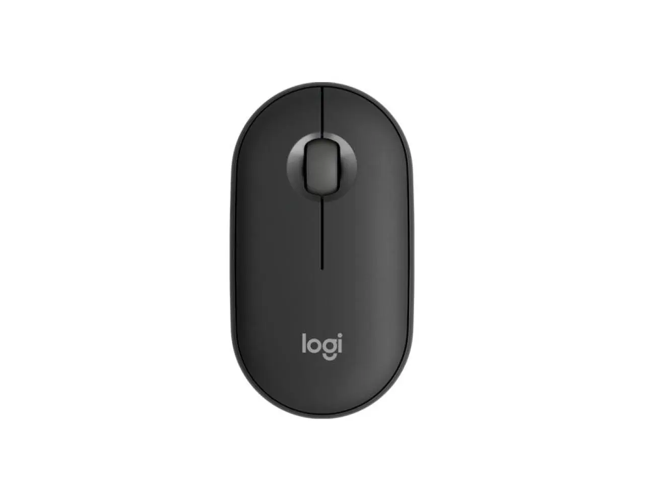 Mouse Logitech Pebble M350S Bluetooth - Preto