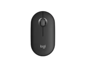 Mouse Logitech Pebble M350S Bluetooth - Preto