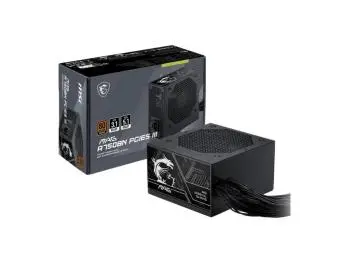 Fonte MSI 750W MAG A750BN PCIE5 III ATX12V v3.1 80PLUS Bronze 306-7ZPTX19-HD8