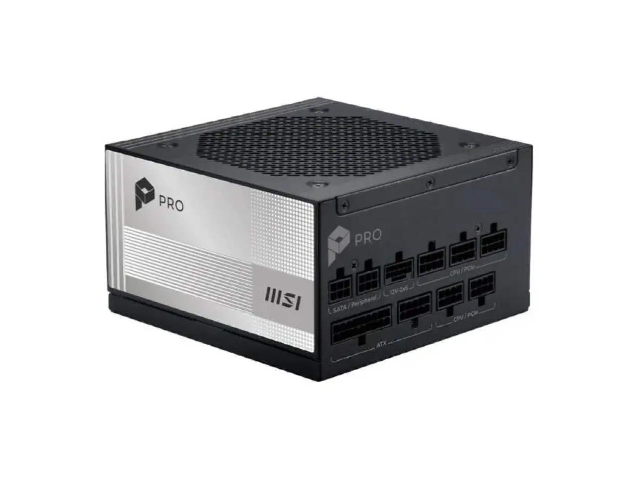 Fonte MSI PRO A850PL 850W, ATX 3.1, Full Modular, 80PLUS Platinum