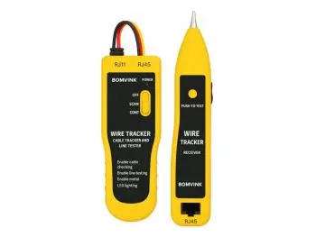Kit Testador e Localizador de Cabos de Rede Zumbidor, RJ11/RJ45 - BOM-6405