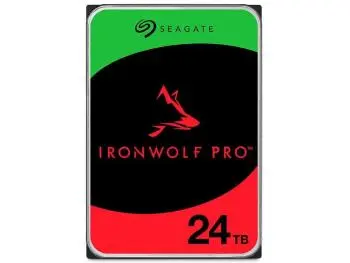 Seagate 24TB IronWolf Pro NAS 7200 RPM 512MB SATA 6.0Gb/s ST24000NT002