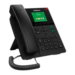 Telefone IP Voip Intelbras, Display, 6 Contas, Sip POE - V5501