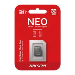 Cartão Hiksemi 32GB Neo microSD Card (Classe 10) U1, V30, UHS-I - HS-TF-C1 32G