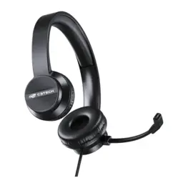 Headset C3Tech PH-380BK USB - Preto