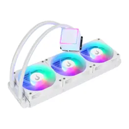 Water Cooler Rise Mode Frost ARGB Rainbow 360mm, Intel/AMD, Branco - RM-WCF-04-RBW