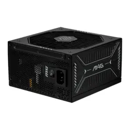 Fonte MSI MAG A850GLS 850W, 80 Plus Gold, Full Modular, PFC Ativo, PCIe 5.0, Preto - MAG A850GLS
