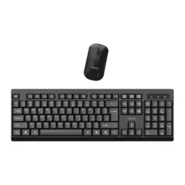 Kit Teclado e Mouse Multi CF600 Wireless, ABNT2, Mouse 1200 DPI, USB 2.4GHz, Preto - TC670