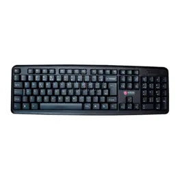 Teclado Kross Elegance, ABNT2, USB, Preto