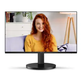 Monitor AOC 23,8" 24B3HMF2 Série B3H, VA, 100Hz, 1ms MPRT, Ajuste de Altura, Adaptive-Sync, HDMI, VGA, VESA, Preto - 24B3HMF2