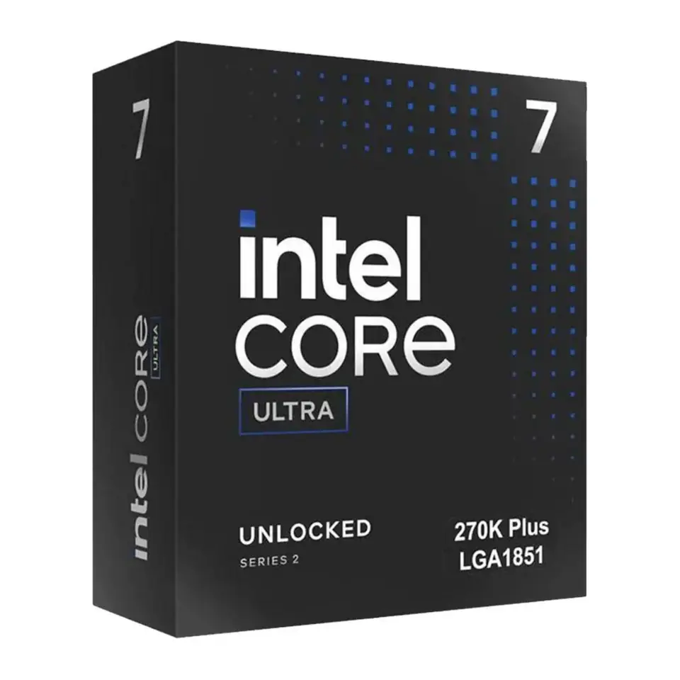 Processador Intel Core Ultra 7-270K Plus (5.50GHz Turbo, LGA 1851, 76MB Cache, 24-Core, 24-Threads, Intel Graphics, 36 TOPS) 250W