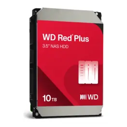 HD Western Digital Red Plus NAS 10TB 512MB 7200RPM SATA 6.0Gb/s - WD100EFGX
