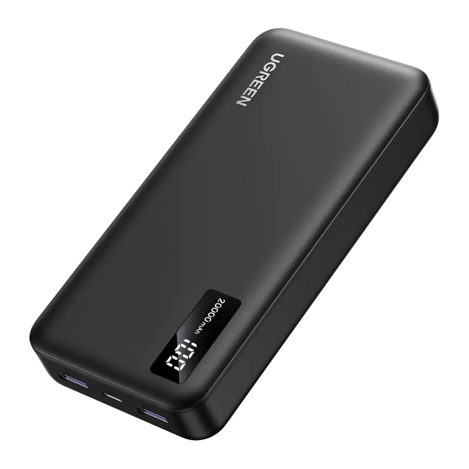 Bateria Externa Ugreen Power Bank 20.000MAH, Máx. 22.5W, PB312 - Preta