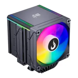 CPU Cooler Gamer Rise Mode Temp 8 Black, LED ARGB, Display, (Intel/AMD) Preto