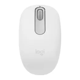 Mouse Sem Fio Logitech M196 1000 DPI, Bluetooth, Ambidestro, Compacto, Branco - 910-007457