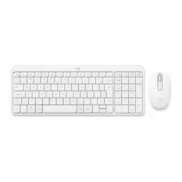 Kit Teclado e Mouse Logitech MK250 Compact Bluetooth Branco - 920-013517