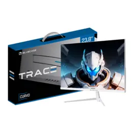 Monitor Bluecase Gamer 23,8" LED Curvo Trace (1920x1080, HDMI, 75Hz) Branco - BM24FH1GCWBX