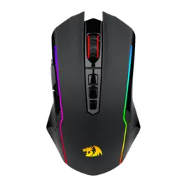 Mouse Sem Fio Redragon Nix RGB 10000 DPI, Wireless, Sensor Pixart PMW3325, 9 Botões, Preto - M914-RGB