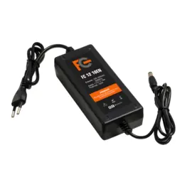 Fonte de Alimentação AC/DC Desktop Multiuso FC Fontes 12V 10A 120W, Bivolt Automático, Conector P4, Preto - FC1210EN