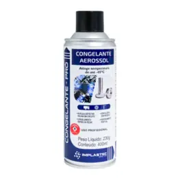 Congelante Aerossol Implastec 400ml, 230g - PACPRO23012