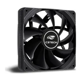 Fan Cooler C3Tech Gaming Series F9-200BK 120mm Preto