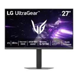 Monitor Gamer LG UltraGear 27" IPS Full HD, 240Hz, 1ms, HDR10, NVIDIA G-Sync, AMD FreeSync Premium, 27G440A-B