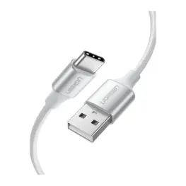 Cabo USB-A/USB-C 3A 2M, Quick Charge 3.0/2.0, Prata - US288 (SLV-60133) - Ugreen