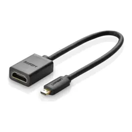 Cabo Micro HDMI para HDMI 22CM, Preto - Ugreen 20134