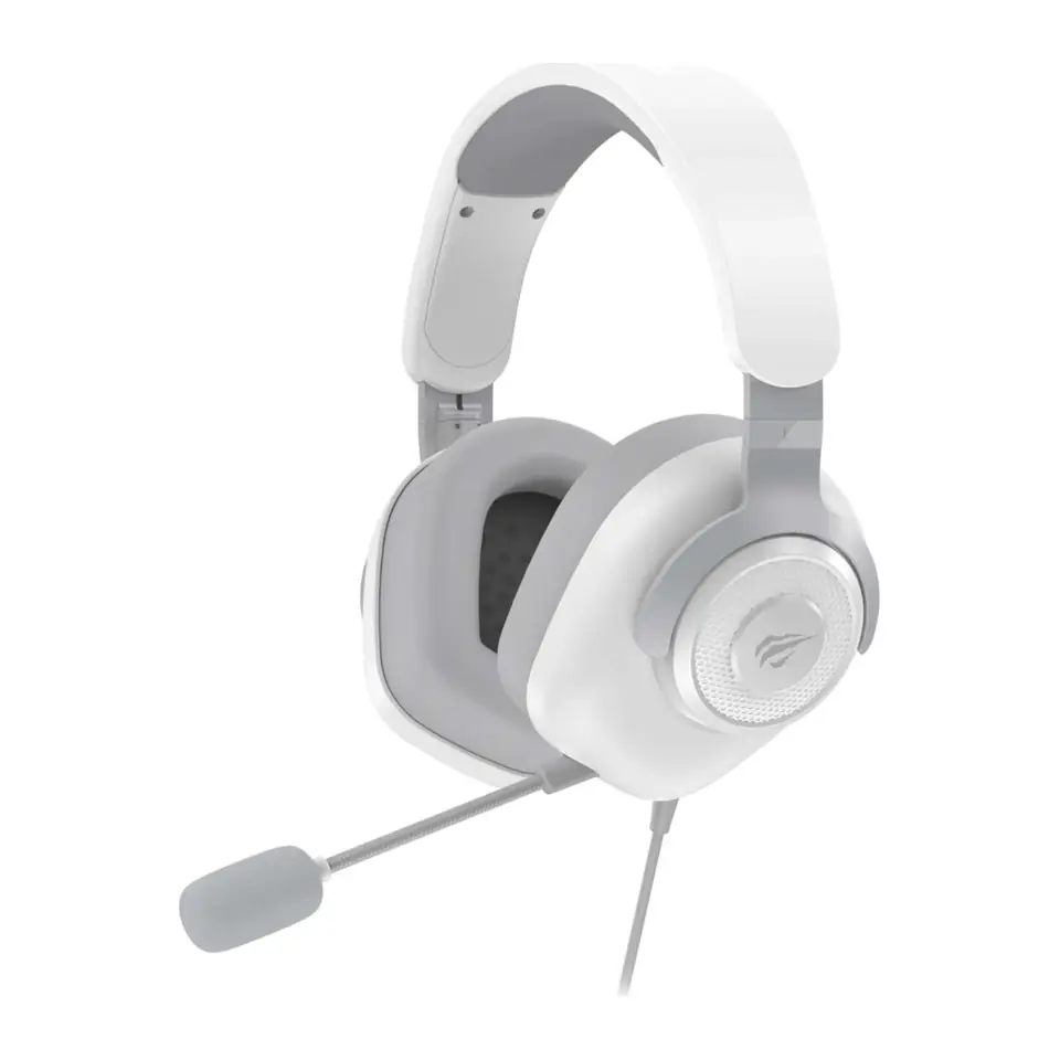 Headset Gamer Havit H2230u - Cinza/Branco