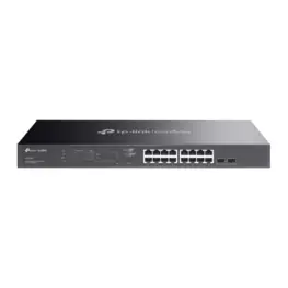 Switch TP-Link 18 Portas (16 Poe+) Gerenciável Gigabit - TL-SG2218P