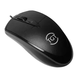 Mouse Office TGT OM50, 1200DPI, 3 botões, Preto