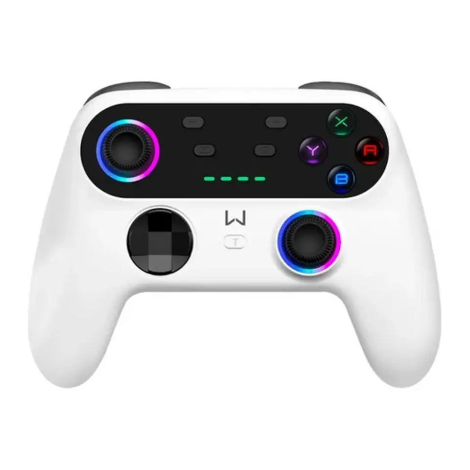 Controle Ultra Pro Bluetooth Branco Warrior (Nintendo Switch, PC, PS3 e Android) - JS0092