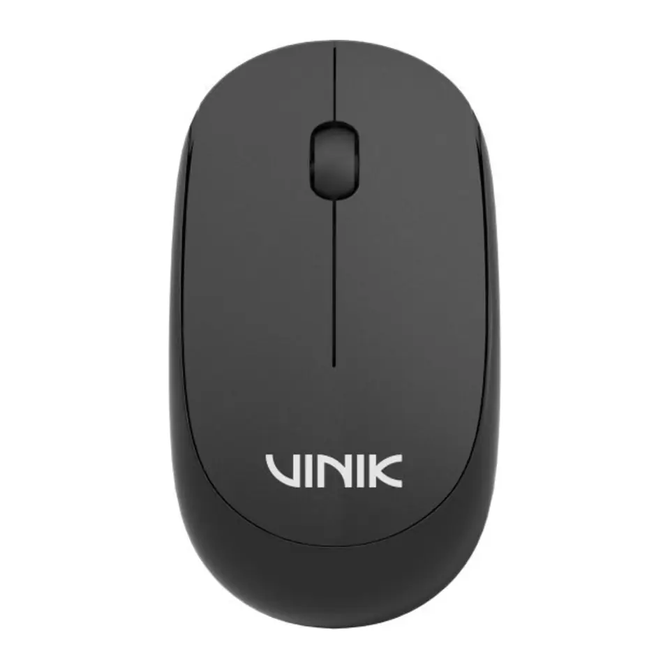 Mouse Sem Fio Vinik Feather Vf120 1200Dpi - Preto