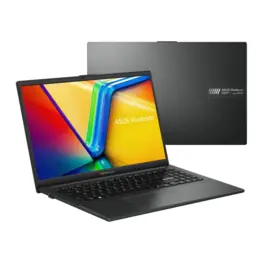 Notebook ASUS Vivobook Go 15 E1504FA (AMD Ryzen 5 40, 8GB LPDDR5, 256GB SSD NVMe, Tela 15,6" IPS FHD, KeepOS) Mixed Black - NJ731