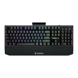 Teclado Mecânico Gamdias Hermes P1A LED RGB com Switch Blue ABNT2