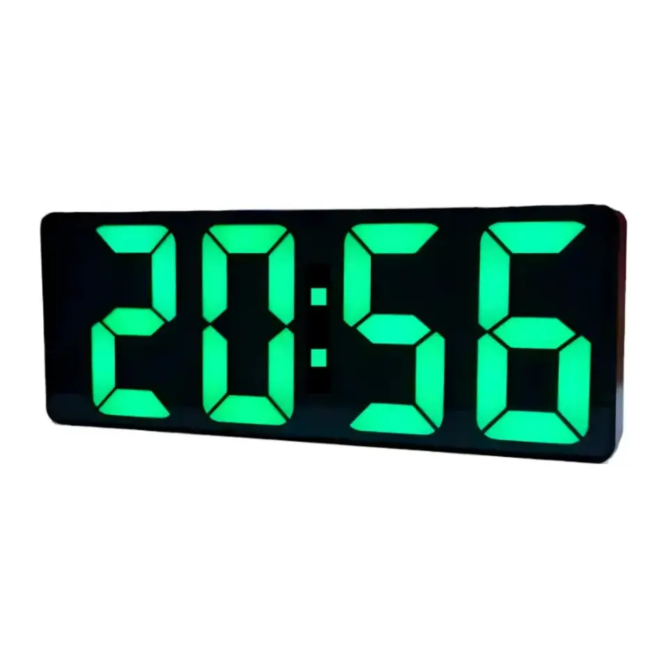 Relógio Digital de Mesa com Led Verde