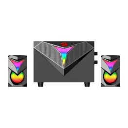 Caixa de Som Subwoofer Redragon Toccata RGB 2.1 (15W RMS) - GS700