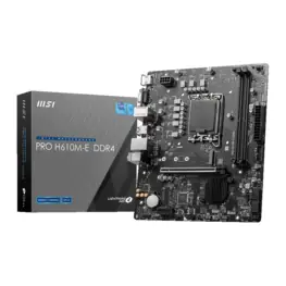 Placa Mãe MSI PRO H610M-E DDR4 (LGA 1700/Intel H610/M.2)