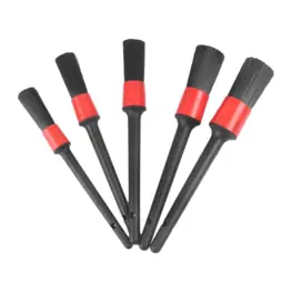 Kit 5 Pincéis Vinik para Detalhamento Automotivo e Limpeza de Eletrônicos - VKDT01