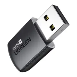 Adaptador Wireless Ugreen Wifi 6 900Mbps Dual Band USB