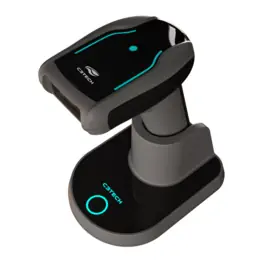 Leitor de Código de Barras C3Tech LB-W600S, 1D/2D (DANFE, Boleto Bancário, QR Code), USB/Wireless 2.4G/Bluetooth, Preto