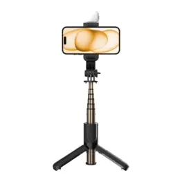 Tripé Bastão Multifuncional, com Iluminação Flash Selfie Light Ajustável, Controle Bluetooth Removível - Gshield Survivor GS-9485
