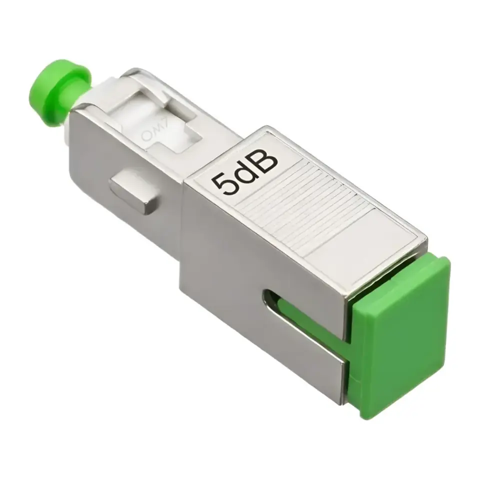 Atenuador Óptico SC/APC 1310/1550nm 5db