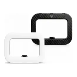 Ring Light LED Quadrada Gshield Victus 240 LEDs, 20W, 3 Suportes para Sapata, Bateria 1.500mAh, USB-C, Temperatura Ajustável 2500K a 8500K