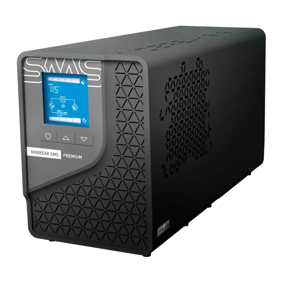 Nobreak SMS Premium 700VA/490W, Senoidal Pura, 1x7Ah, 6 Tomadas, Wi-Fi, Entrada Bivolt e Saída Bivolt - 29500