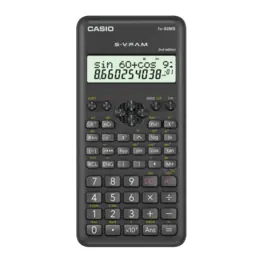 Calculadora Científica Casio, 240 Funções, FX-82MS, Preta