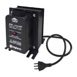 Autotransformador 2000VA Tomada BIVOLT (Tomada 20A 2P+T) ATH 2000 - Ragtech